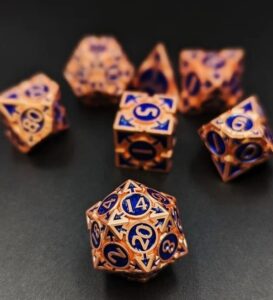 metal dice set dnd dice set