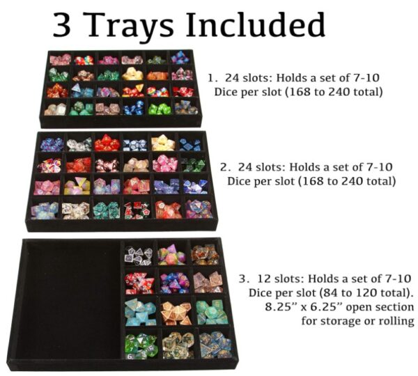 RPG Dice Storage Box