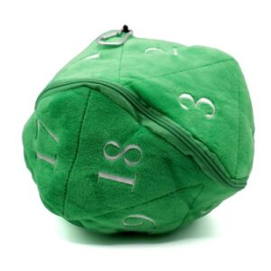 Green board game storage bag