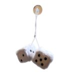 White Dice Doll