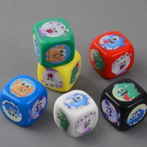 custom round dice