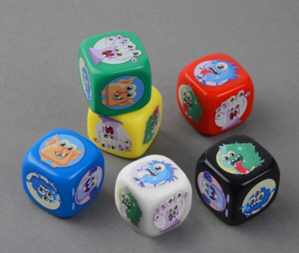 custom round dice