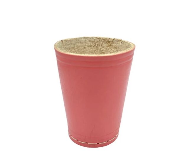 pink dice shaker cup