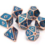 blue gold metal dice difference between resin dice and resin dice