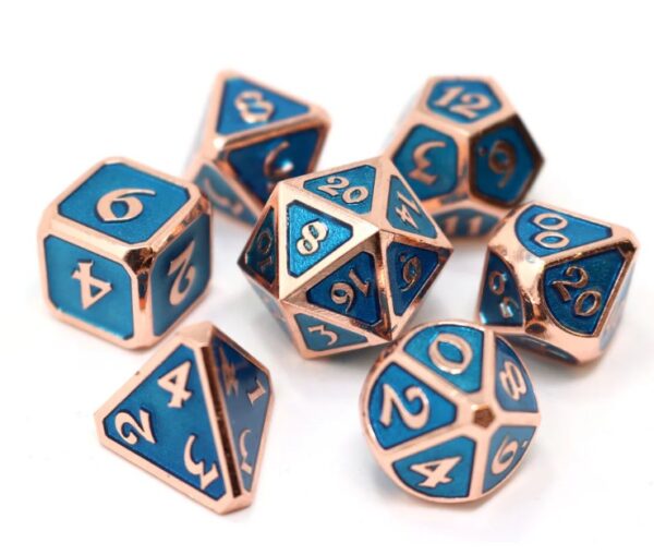 blue gold metal dice difference between resin dice and resin dice