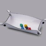 white dice tray