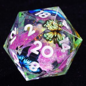 liquid core dice set