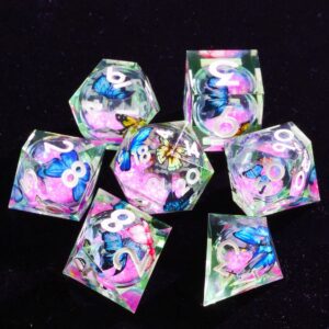 liquid core dice set