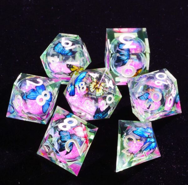 liquid core dice set