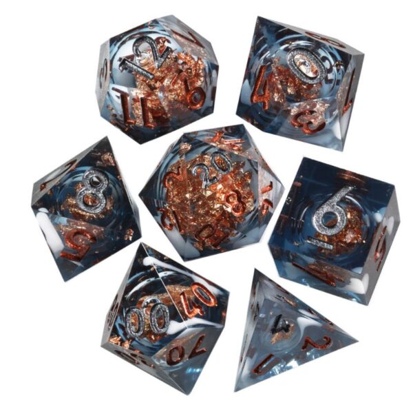 liquid core dice sets