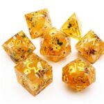 yellow sharp edge dnd dice