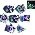 Blue Cross Green Liquid Core Dice