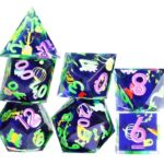 Blue Cross Green Liquid Core Dice