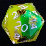 Green Sharp Edge Dice