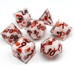 Red Blood Sharp Edge Dice